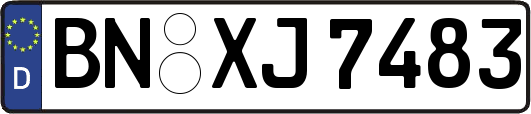 BN-XJ7483