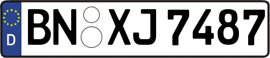 BN-XJ7487