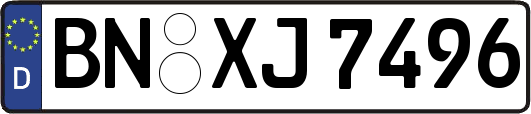 BN-XJ7496