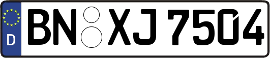 BN-XJ7504