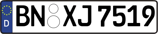 BN-XJ7519