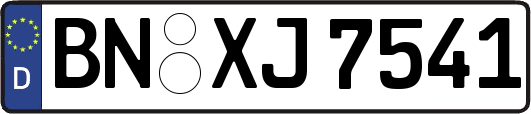 BN-XJ7541