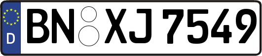 BN-XJ7549