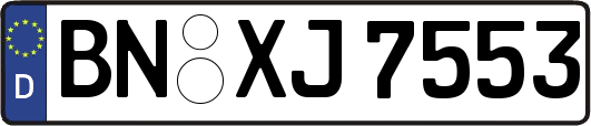BN-XJ7553