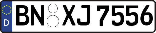 BN-XJ7556