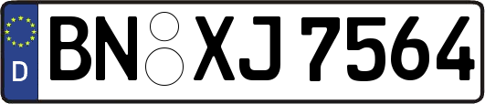 BN-XJ7564