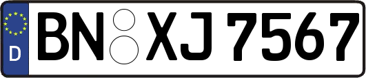 BN-XJ7567