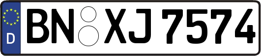BN-XJ7574