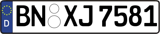 BN-XJ7581