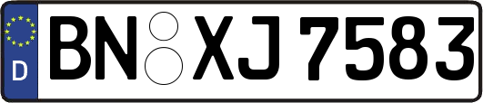 BN-XJ7583