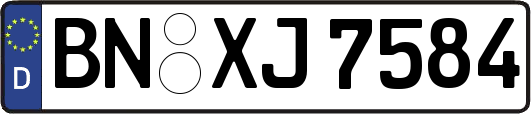 BN-XJ7584