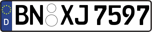 BN-XJ7597