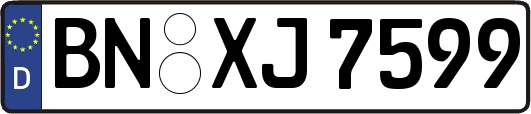BN-XJ7599