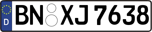 BN-XJ7638