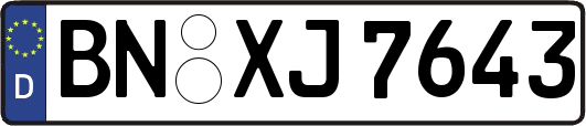 BN-XJ7643