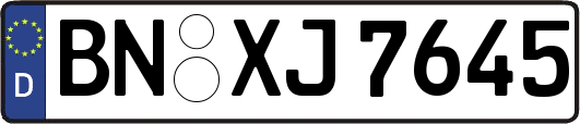 BN-XJ7645