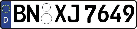 BN-XJ7649