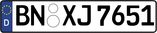 BN-XJ7651