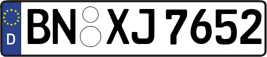 BN-XJ7652