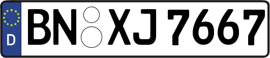 BN-XJ7667