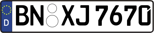 BN-XJ7670