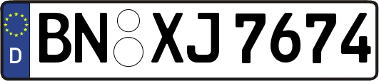 BN-XJ7674