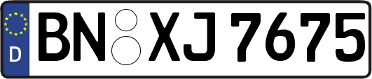 BN-XJ7675