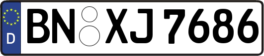 BN-XJ7686