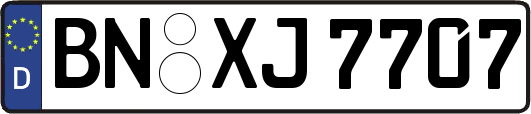 BN-XJ7707