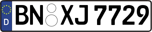 BN-XJ7729