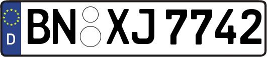 BN-XJ7742