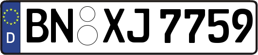 BN-XJ7759