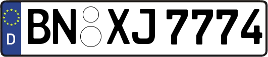 BN-XJ7774