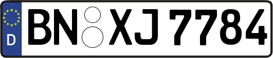 BN-XJ7784