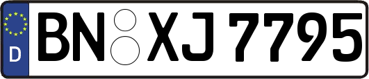BN-XJ7795