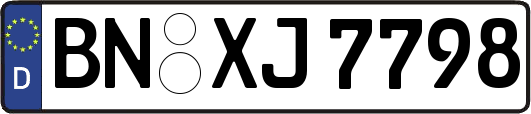 BN-XJ7798