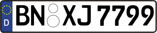 BN-XJ7799