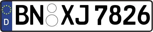 BN-XJ7826