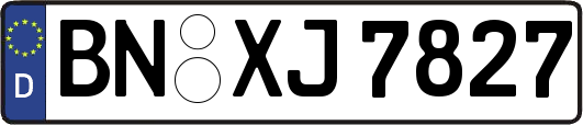 BN-XJ7827