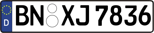 BN-XJ7836