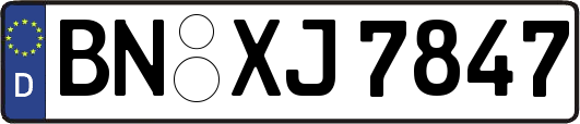 BN-XJ7847