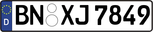 BN-XJ7849