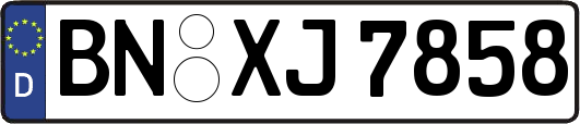 BN-XJ7858
