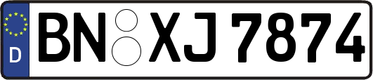 BN-XJ7874