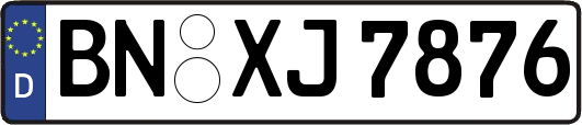 BN-XJ7876