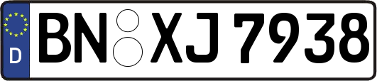 BN-XJ7938