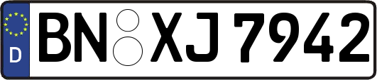 BN-XJ7942