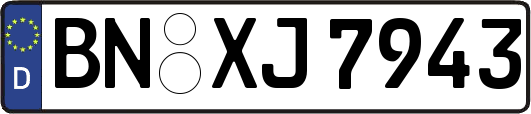 BN-XJ7943