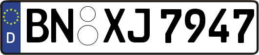 BN-XJ7947
