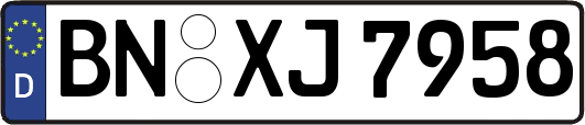 BN-XJ7958